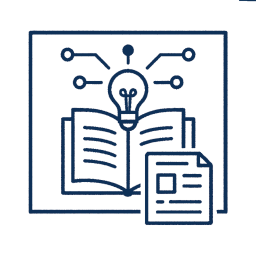 Icône illustrative Knowledge Management